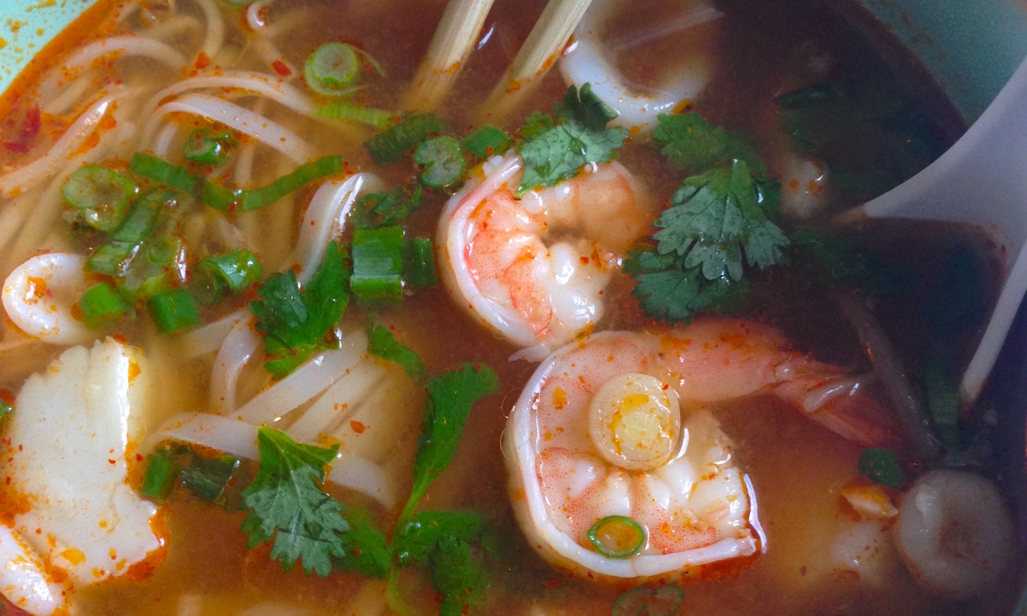 Roselyn Thai Restaurant Seafood Noodle Bowl